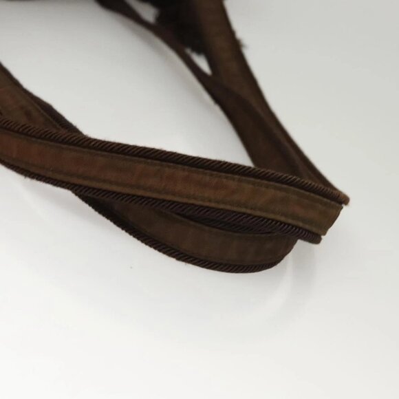 PRADA Tote Bag Nylon Brown Auth - Picture 10 of 16